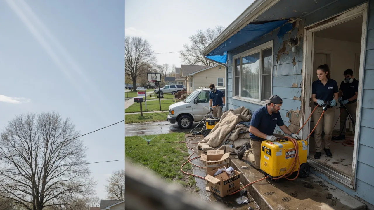 Basement Flood Cleanup in Sturdivant, MO near me